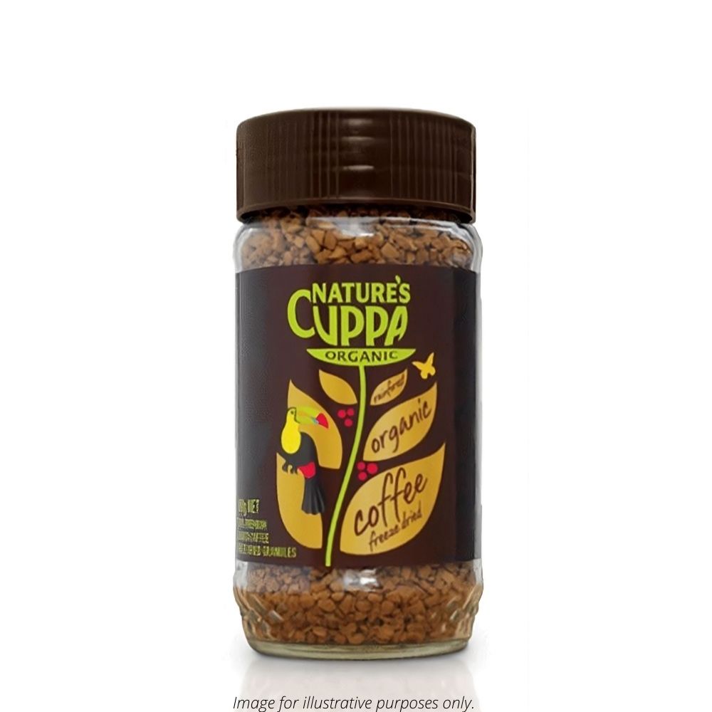NATURES CUPPA Organic Freeze Dried Coffee100g Of the Valley Hobart