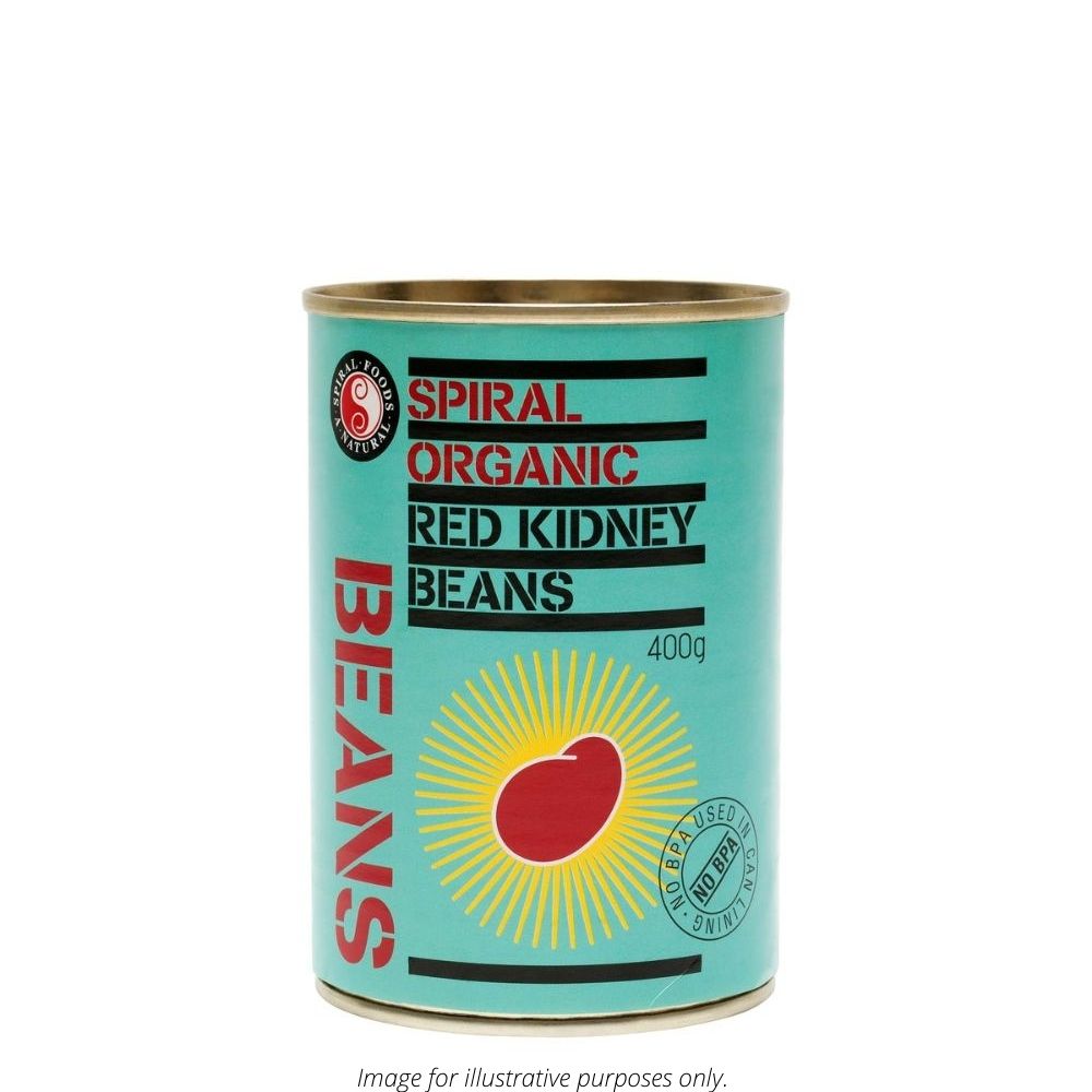 SPIRAL Organic Red Kidney Beans 400g Of the Valley Hobart